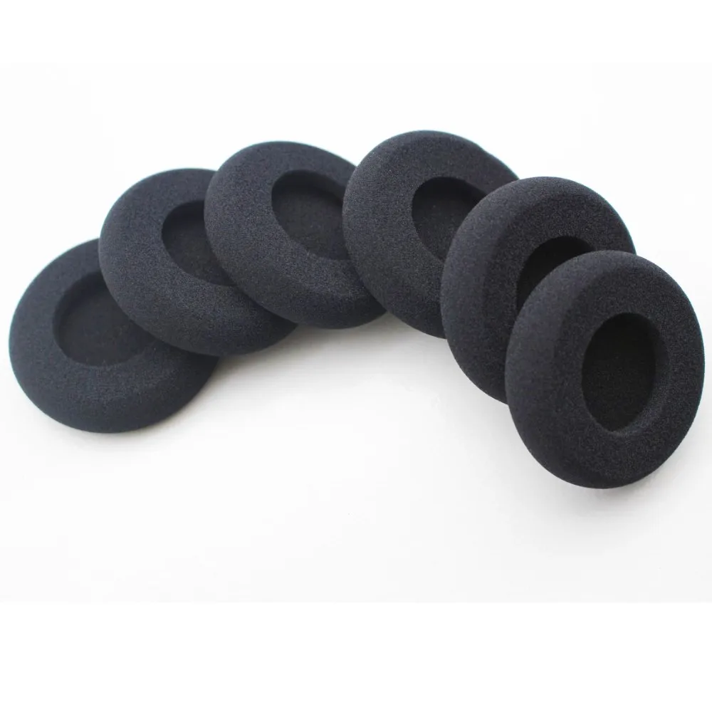 10 Pack Soft Foam Ear Pads 58mm Headset Sponge Cushion Durable Headphone Foam Earpads for Call Center Headset