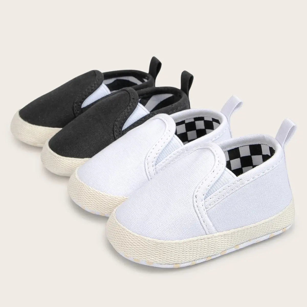 Baby Shoes Newborn Canvas Soft Cotton Sole Anti-slip