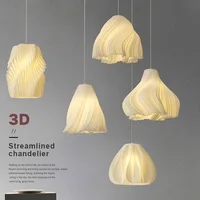 Lustre moderne Simple Restaurant trois extrémités bar chambre chevet escalier porche boutique commerciale créative lampe d'impression 3D 2
