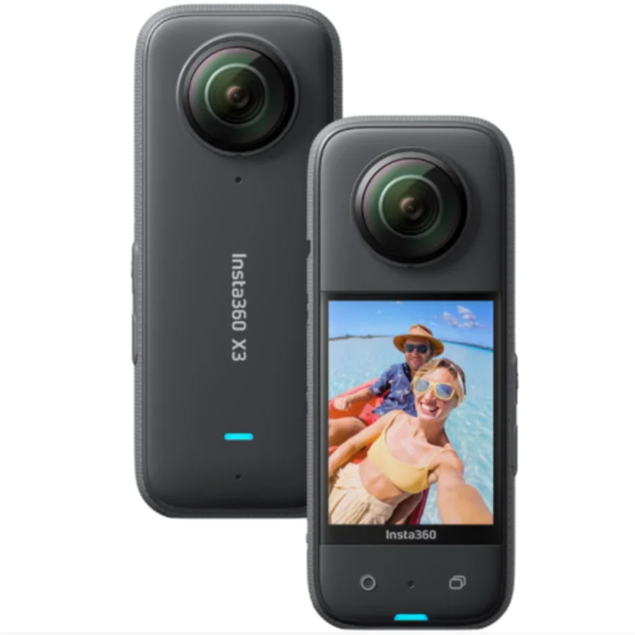 인스타 360 X3 5.7K 비디오 액티브 HDR 모드, 10M 방수 스포츠 액션 카메라, 셀카 스티커 포함, 최신