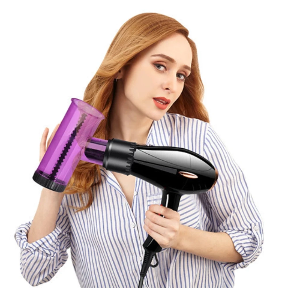 Hair Dryer Tube Roller Blowing Curly Hair Fan Housing Electric Dryer Magic Roll DIY Universal Curler