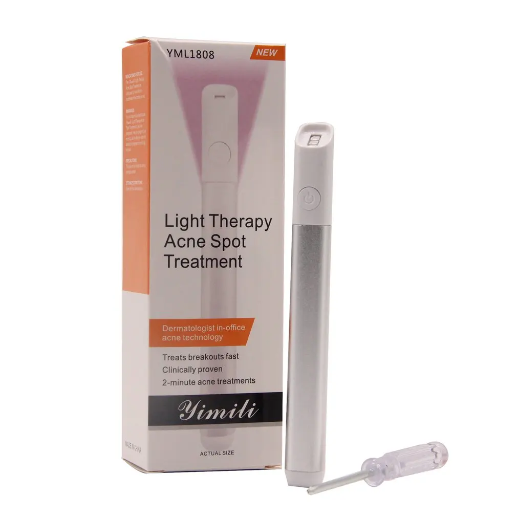 Bluray Acne Pen Blue Red Light Therapy Acne Spot Treatment Laser Pen