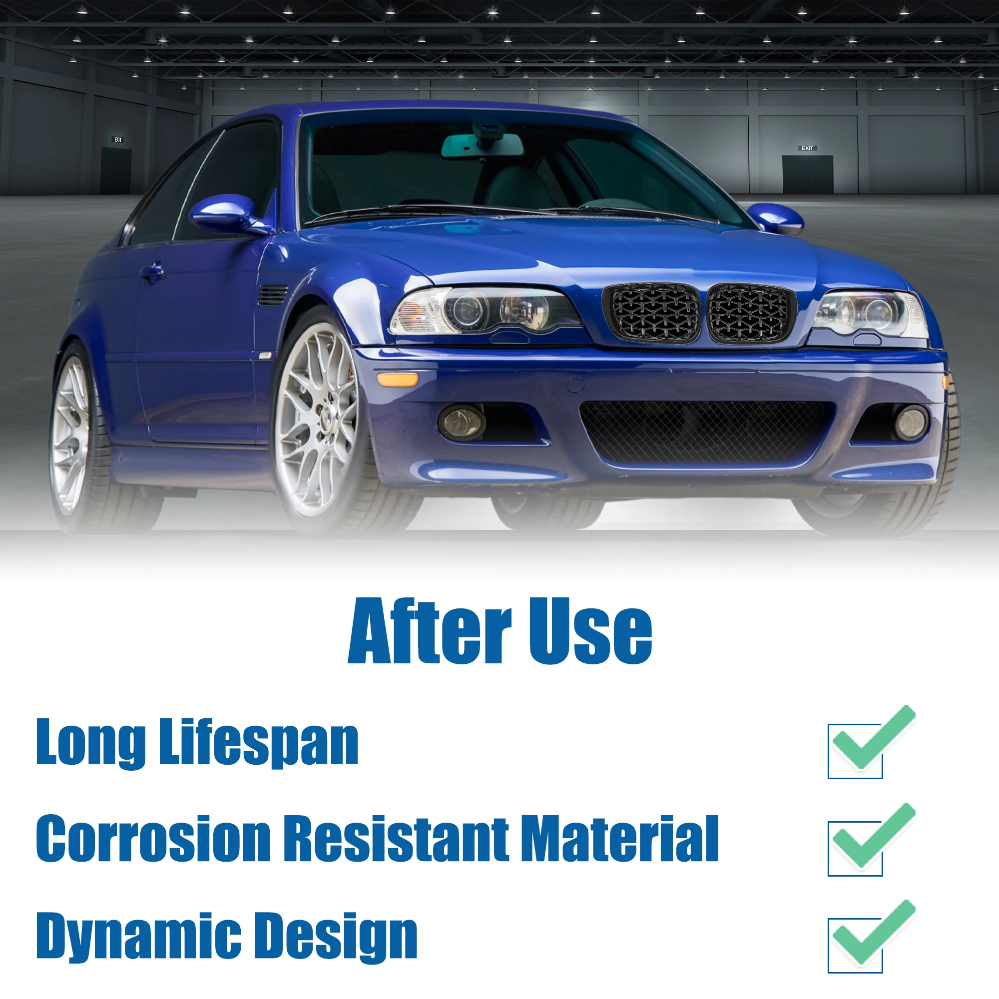 UXCELL BMW 3 ø E46 4d 2002 2003 2004 2005 51132158542/51132158543   ĵ  ׸, 1 