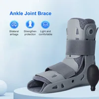 Botte antidérapante de marche aérienne pour la récupération du pied cassé, botte de marche pour entorse de la cheville, coussin d'air réglable, conception légère 1