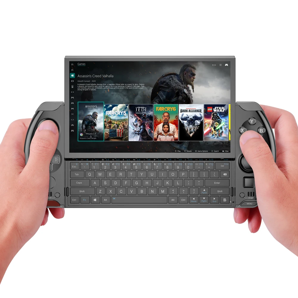 GPD-Win 4ポータブルゲームコンソール,6インチ,タッチスクリーン