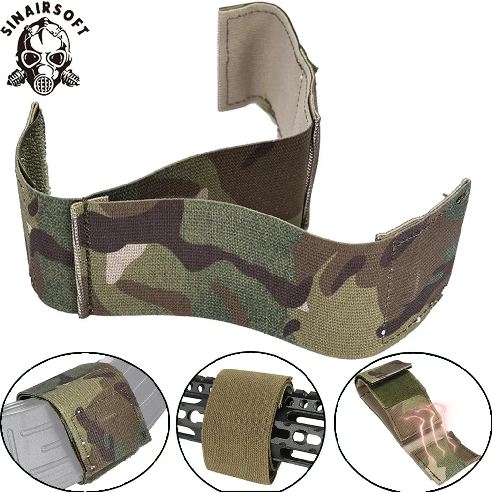 Tactical Magnetic Rifle Sling Retention Organizer with Strong Magnets, 2-Inch