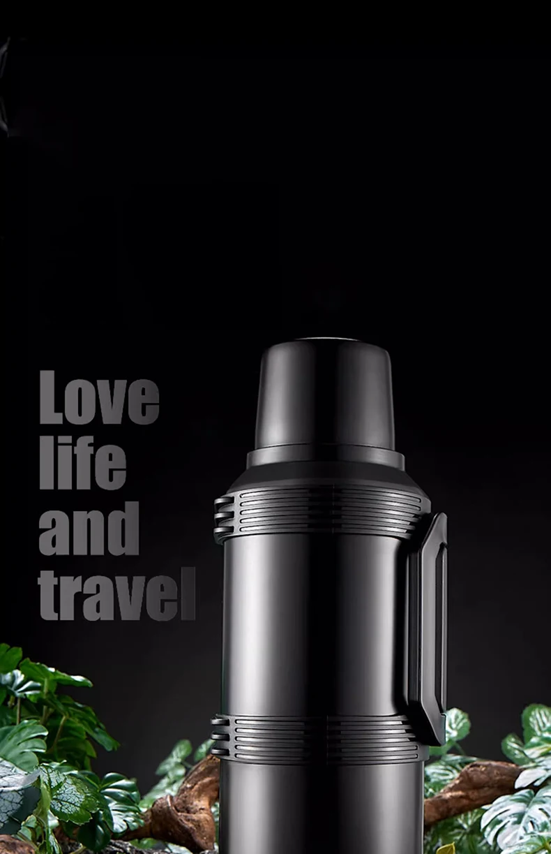 Description Picture 2 of itemGIANXI Stainless Steel Portable Ooutdoor Thermal Bottle With Handle Large Capacity Camping Sport Kettle Camping Kitchenware