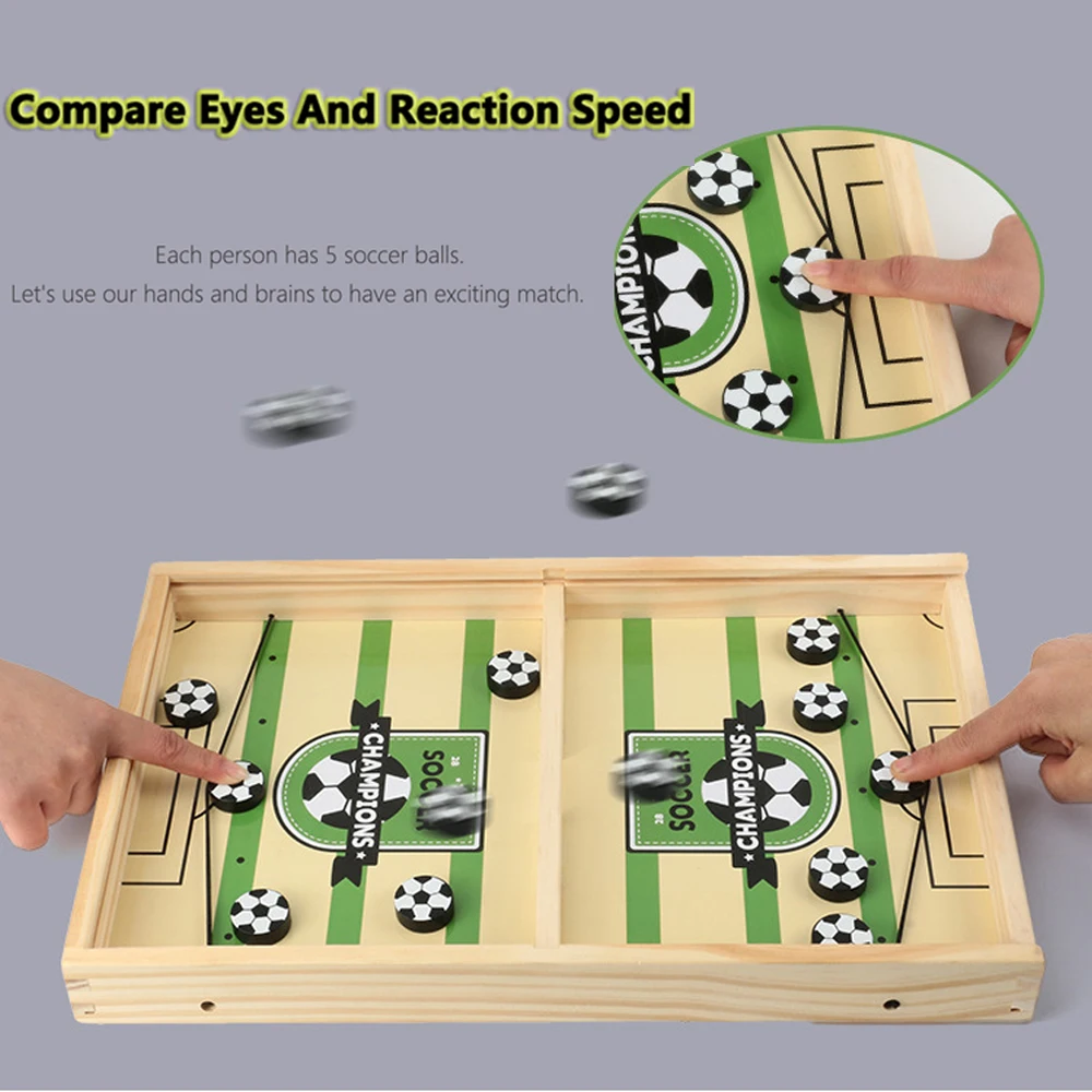 Mini Football Table Soccer Board Game Mini Table Football Game Toy - Table Football