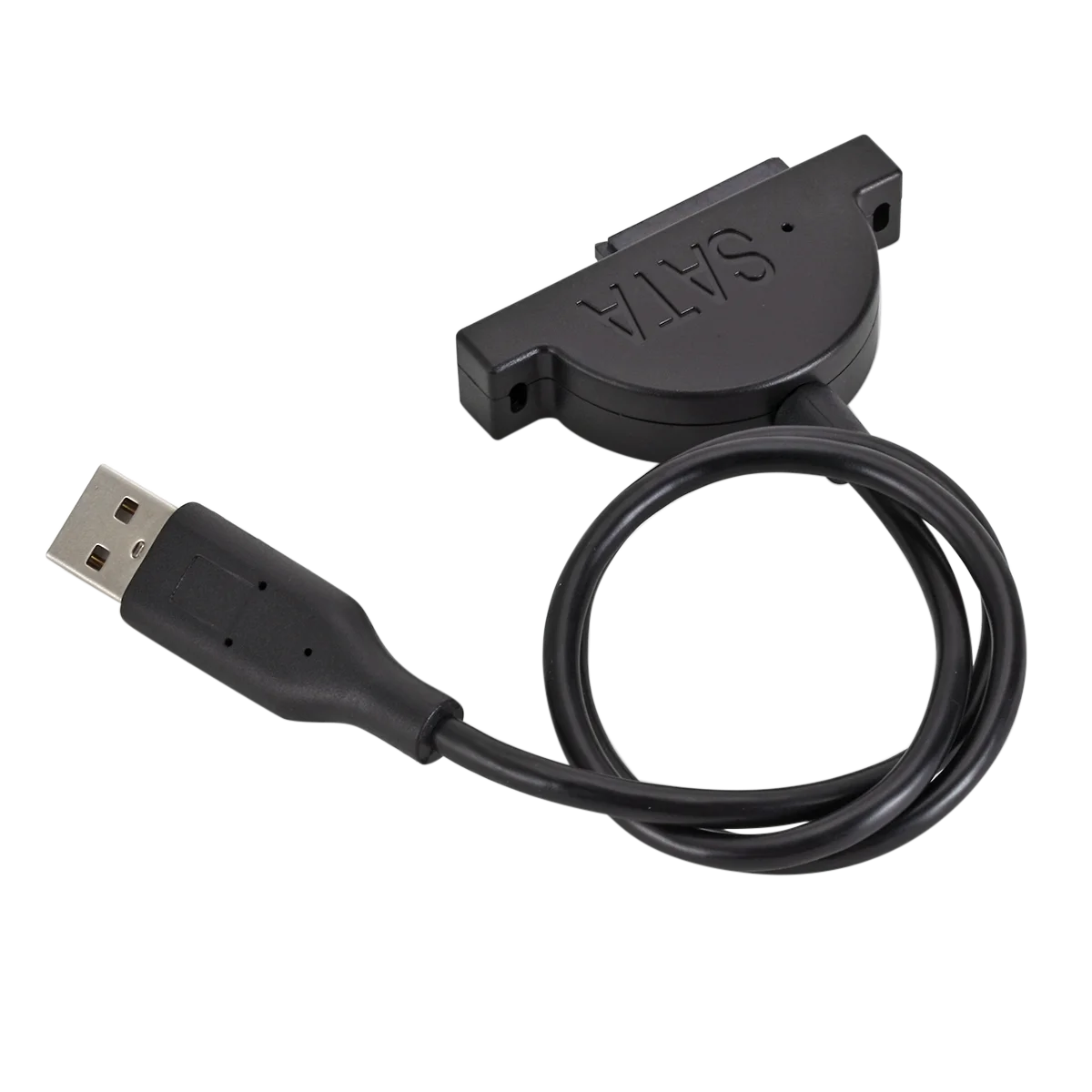 PzzPss USB 2.0 to Mini Sata II 7+6 13Pin Adapter For Laptop CD/DVD ROM Slimline