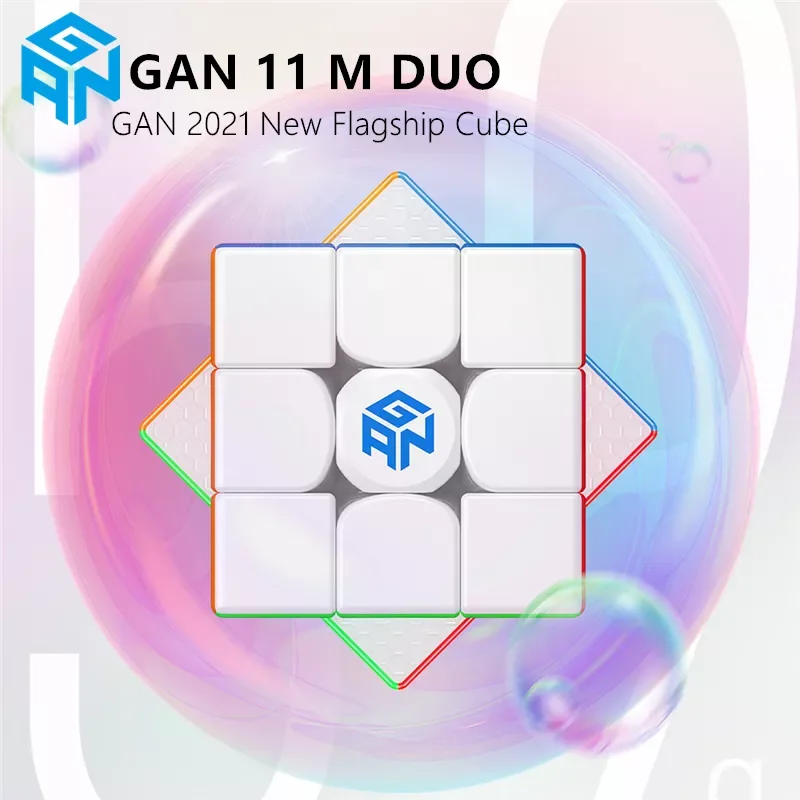 Gan 11 M Duo Magnetic Speed Cube Stickerless Professional Gan11 M Duo Magic Puzzle Cubes Giocattoli Educativi
