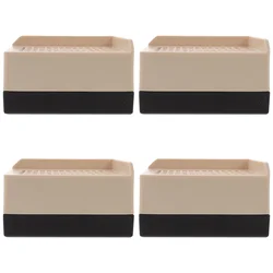 Bed Mat Couch Risers Floor Furniture Lifts Bed Elevator Blocks Couch Legs Furniture Lifter Bedstead 8.5x8.5x5cm