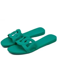 Summer Hot Sale Trendy Fashion Style Jelly Colour Simple Outdoor Indoor Slides for Women Slipper Beach Footwear Cool Sexy - Image 3