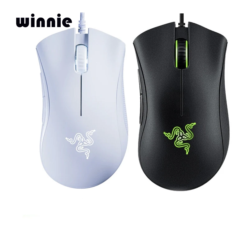 

Razer Deathadder Viper Standard Edition Wired Mouse Usb Connection Gaming Mouse Mice 6400dpi Laptop E-Sport Game Play Mouse