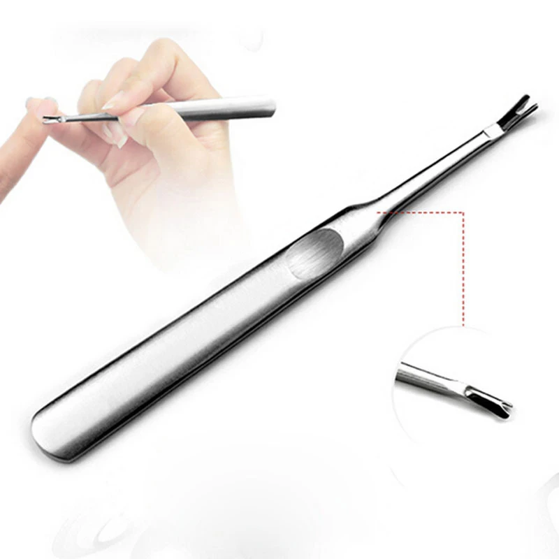 Cuticle Pusher nail care kit manicure tools manicure pedicure kit manicure set nail art pusher nail manicure tools manicure pedicure tools dead skin remover 1Pc for Professional Nail Care