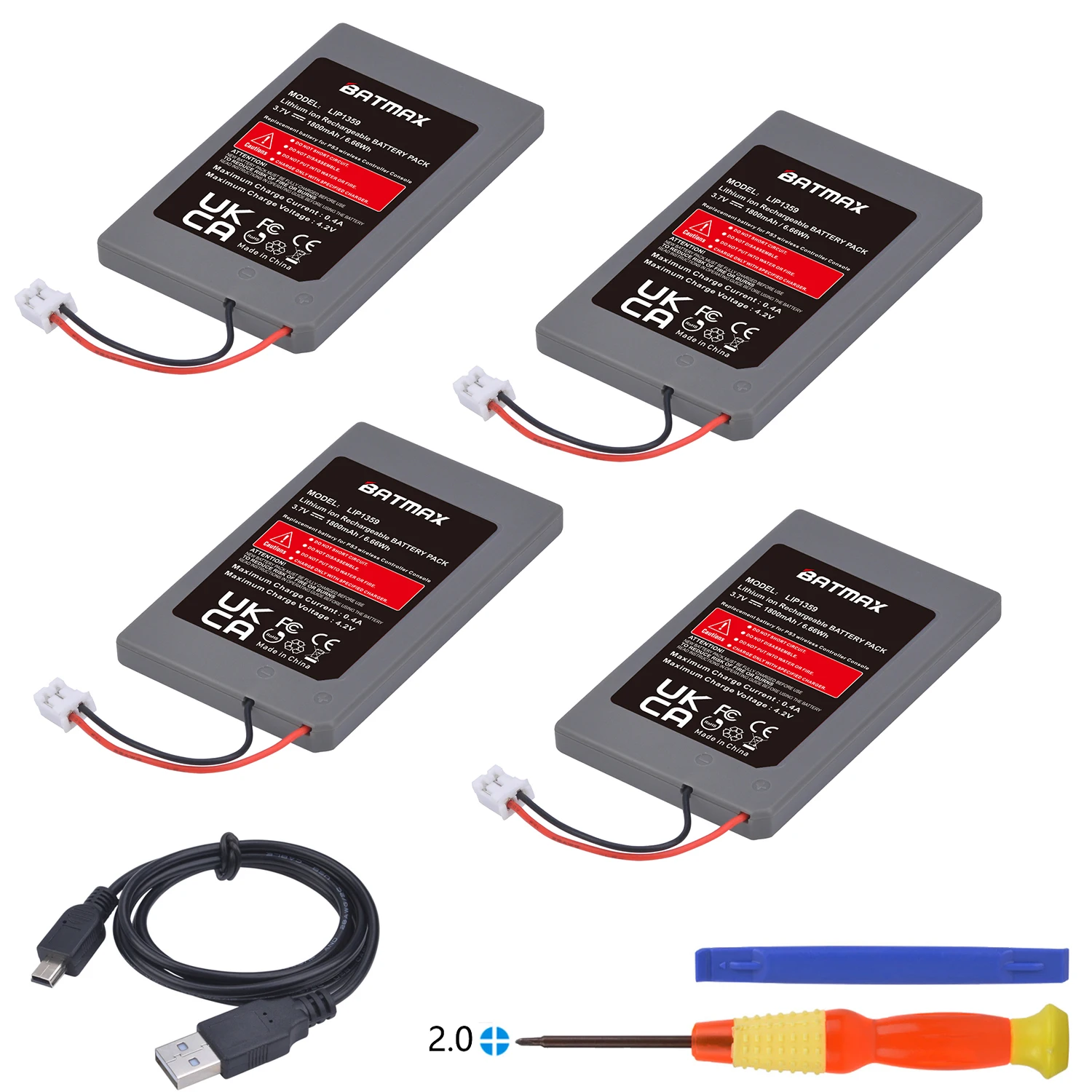 PS3 LIP1472 Replacement Batteries for Sony LIP1859 PS3 PlayStation3