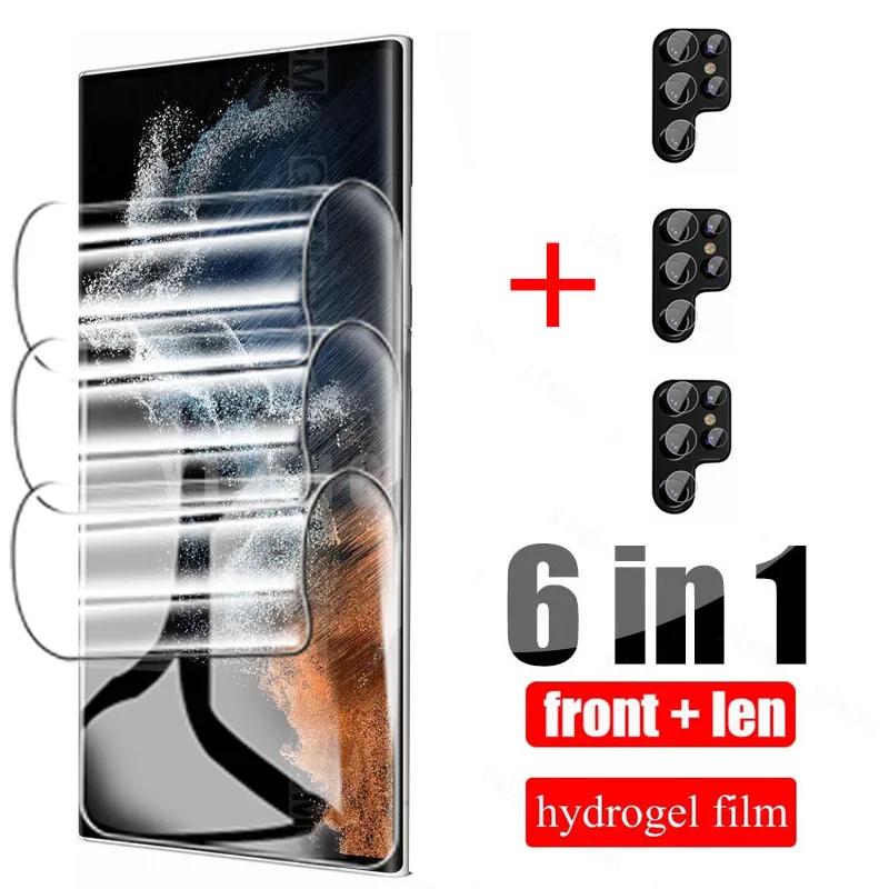 Pellicola Hydrogel Per Samsung S 22 Vetro Ultra Morbido S22 + Galaxy S22 Plus S21Ultra Pellicola Salvaschermo S21 Fe Samsung Galaxy S22 Ultra