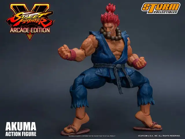 Storm Toys 1/12 Akuma Street Fighter Full Set 6'' Action Figure In Stock  For Fans Collection - AliExpress