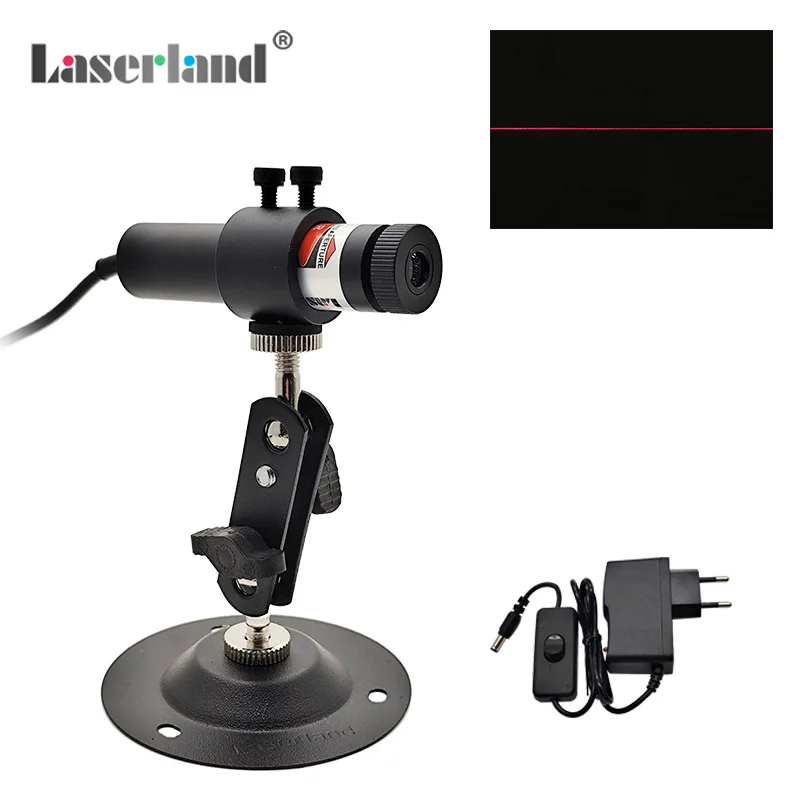 Focusable Red Laser Line Module Locator Marker Cutter Alignment Woodworks Cutting Machine Sawmill Laser Module