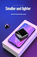 Mini Power Bank 300000mAh, chargeur portable, écran miroir, LED numérique, batterie externe pour iPhone Xiaomi Huawei Samsung 4