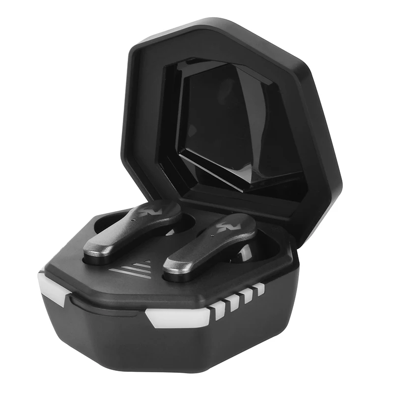 TWS Gaming Headsets Wireless Earphones 9D Stereo Surround Sound Quality Bluetooth-compatible 5.2 Music Headphones With Micphone