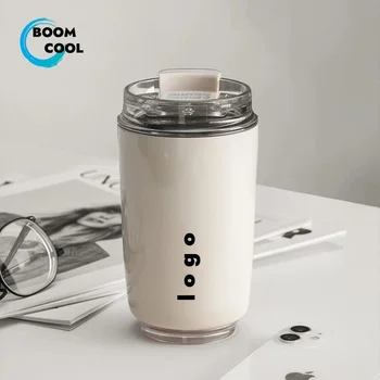 Tasse à boisson de 240ML, tasse à boire Portable de voyage en acier inoxydable, anti-fuite sous vide, café isolé chaud et froid, vente en gros 1