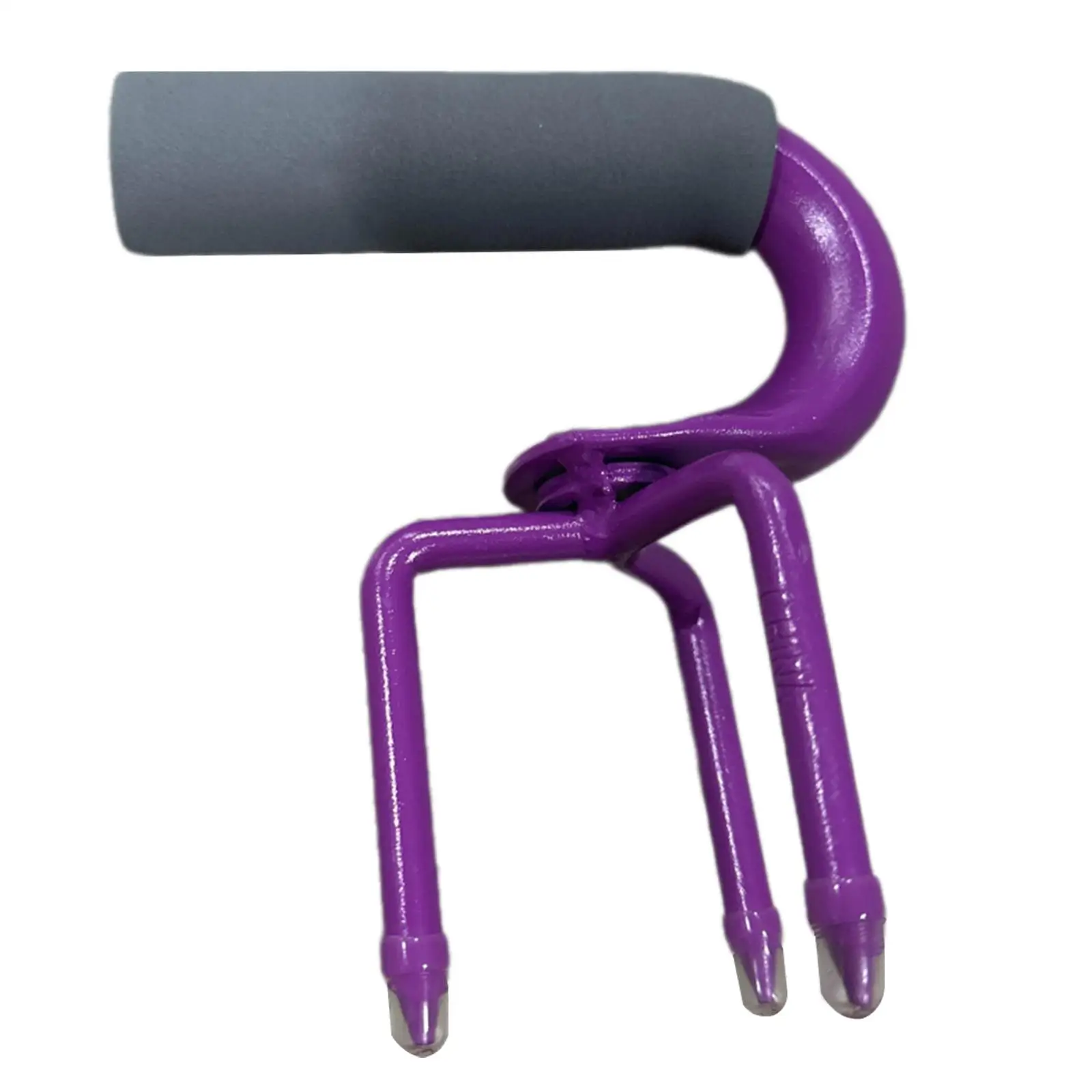 Hand Tiller Comfortable Handle Porch Yard Garden Claw Cultivator Soil Loosener for Farm Weeding Loosening Cultivating Planting 4