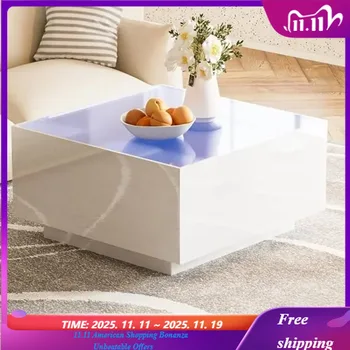 LED Glossy Coffee Table 1