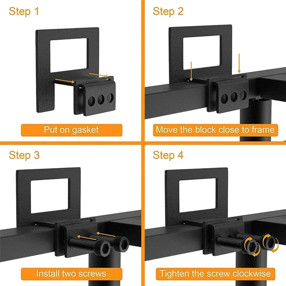 6pcs Bed Frame Mattress Stop Asjustables Bed Non-Slip Brackets Prevent Sliding Holder Retainers Bar Sliding Stopper Tool