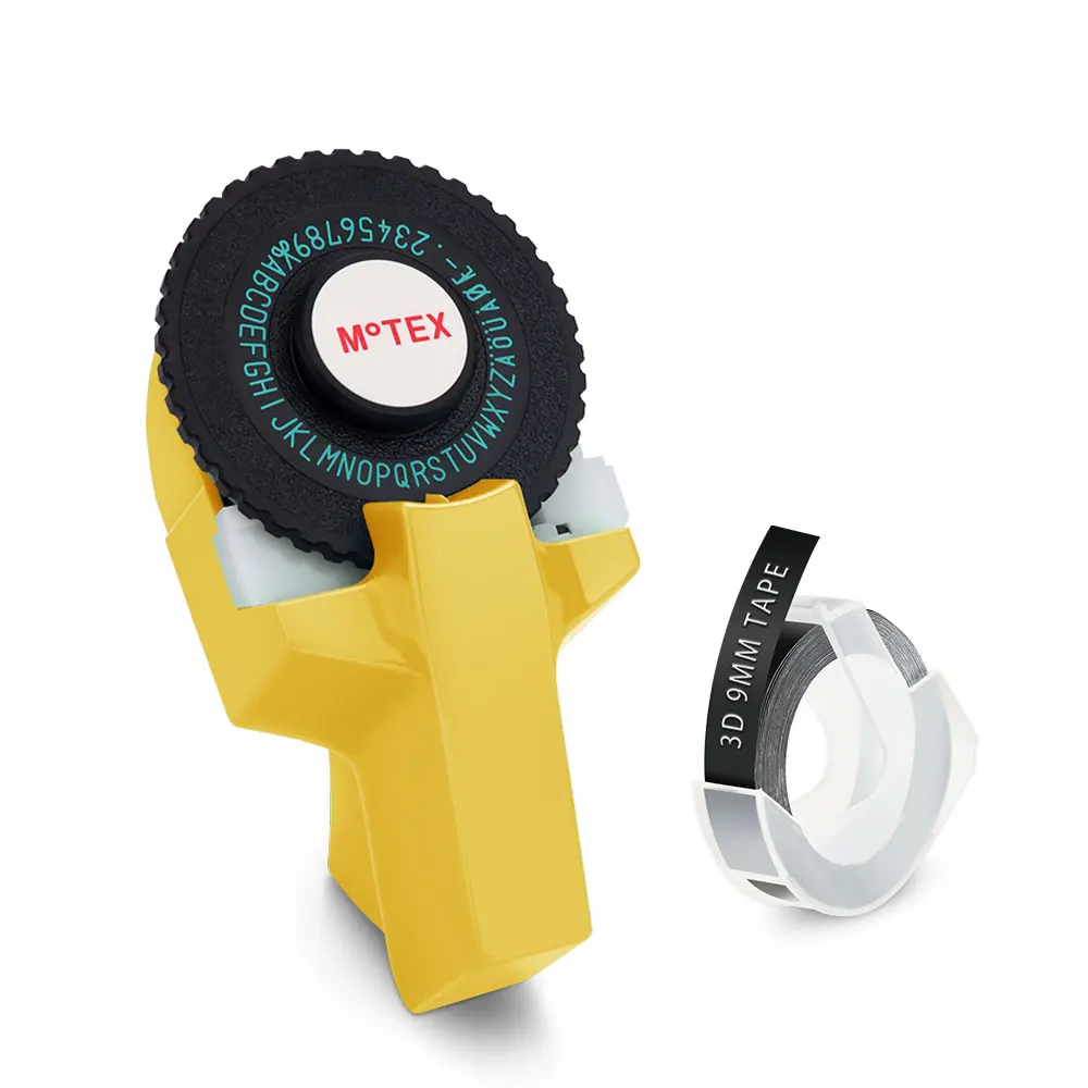 3D Embossing Label Printer with Label Tape