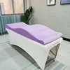Factory superb beauty salon Violet Purple Curved lash bed Topper mattress message mattress topper beds for eyelashes 1
