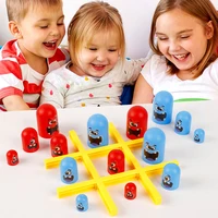 Funny Table Board Games Tic Tac Toe Intellectual Big Eating Small Chess Interactive Multiplayer Party Games Toys for Kids Adult 1