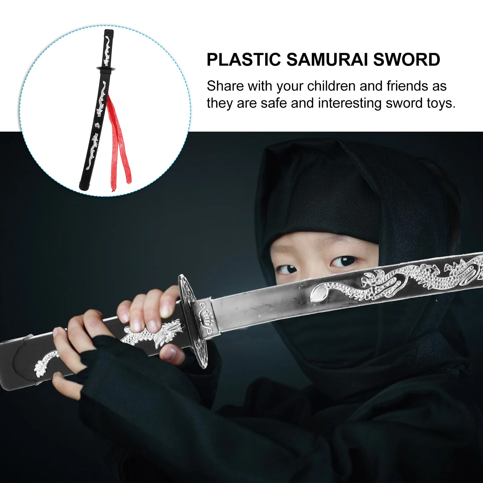 Modèle darme japonais Katana Cosplay accessoire, tueur de démons fa