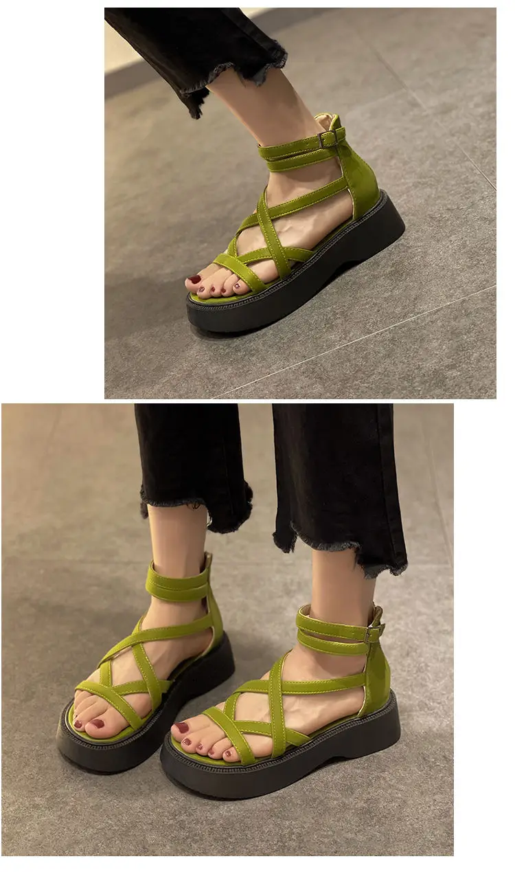 strappy sandals