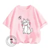 Cute Disney The AristoCats T-Shirts for Boys Girls Cheap Soft Summer Tops Classic Animation Cartoon Prints Kids Favorite Tops 1