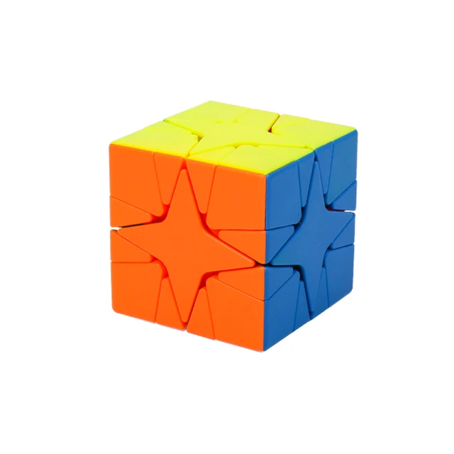 [Picube] Moyu Meilong Strange-shape Magic Cube Four Leaf Clover / Double Skew / Polaris / Maple Leaves Skewb Puzzle Education Polaris MF8878