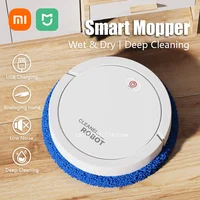 Xiaomi Intelligent Mopping Robot USB Rechargeable Wet Dry Two Use Mini Smart Sweeping Machines Silence Durable Household Offices 1