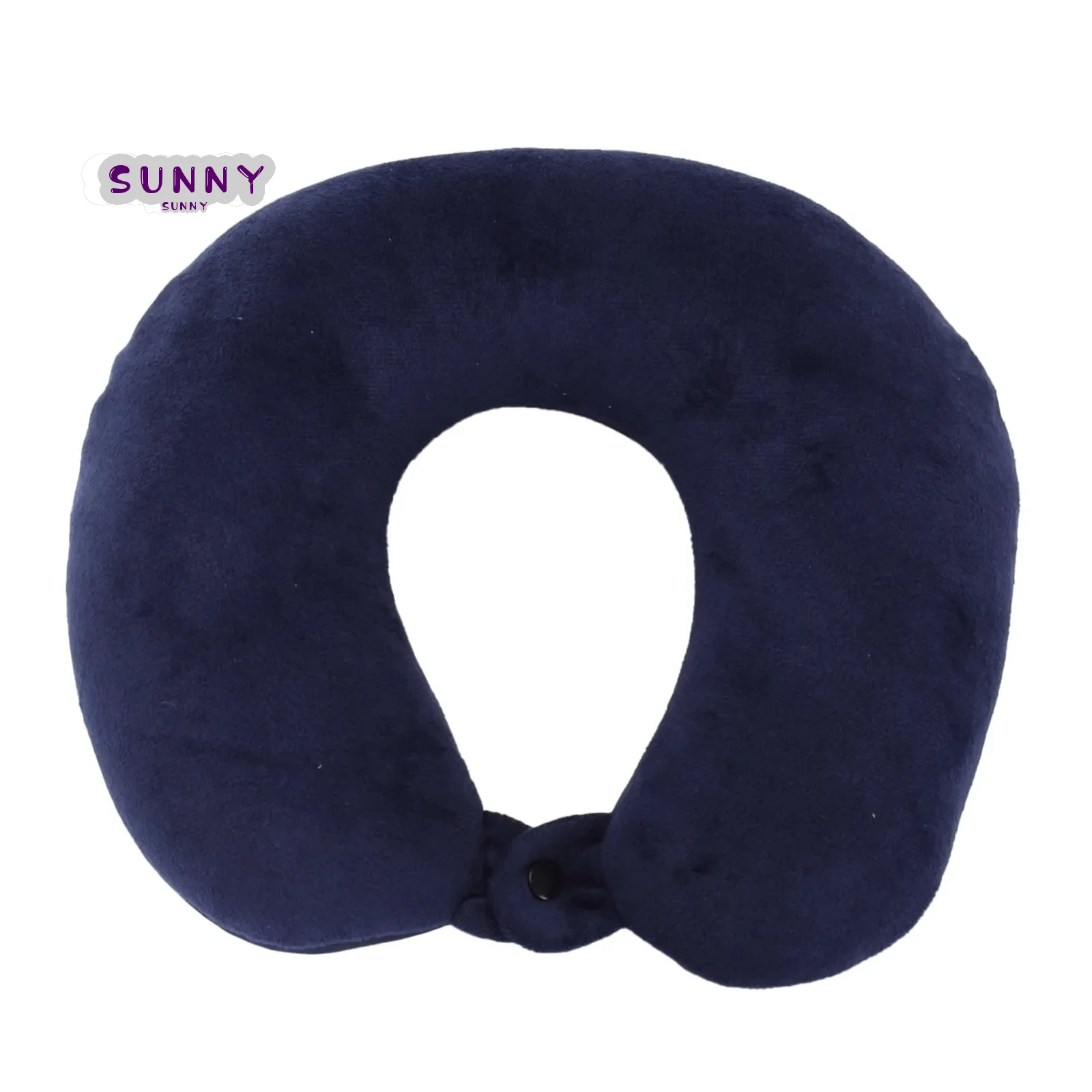 Travel Pillow Memory Foam Head Neck Support Airplane Pillow for Traveling Car Home Office Travel Neck Flight with Strap