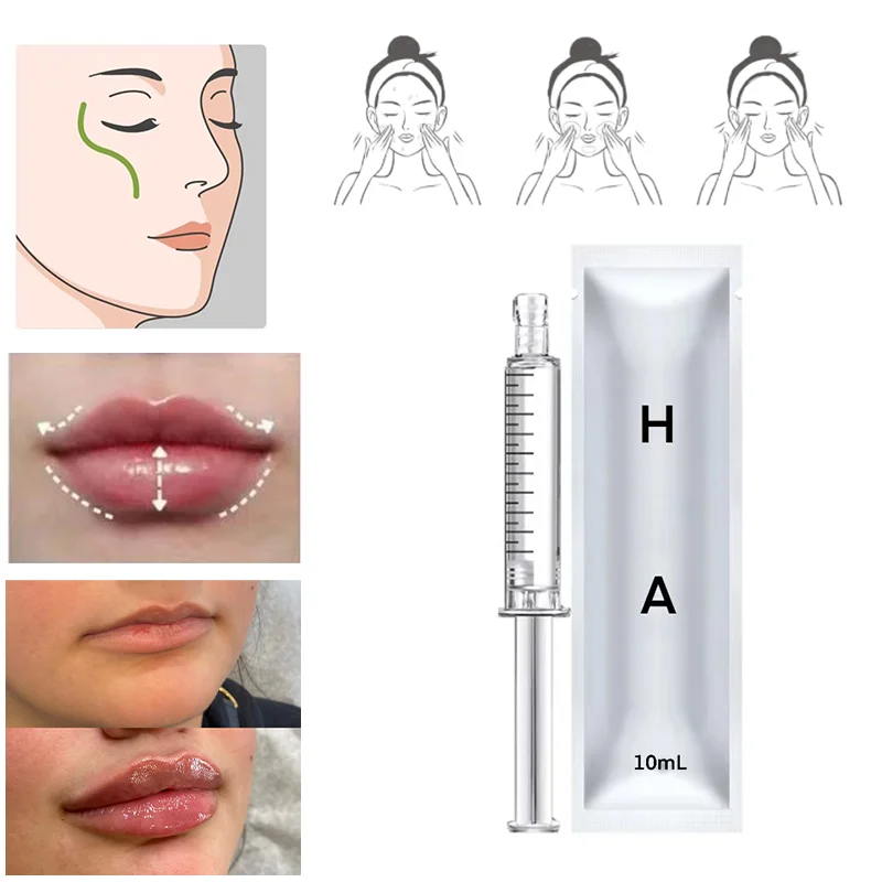 갈라짐 없는 튤립 HA 립 케어 에센스, 가벼운 톤 보습, 10ml 