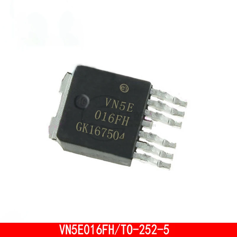 1-5PCS VN5E016FH TO-252-5 Commonly used automobile computer board lamp control patch triode In Stock used in stock b