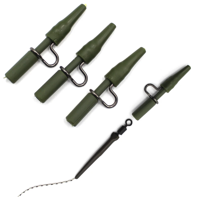 20PCS Carp Fishing Accessories Heavy Duty Safety Clip Carp Chod Hair