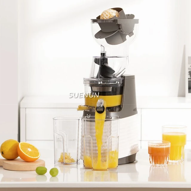 Slow Juicer, Slow Masticating Juicer Machine with Big Wide 81mm