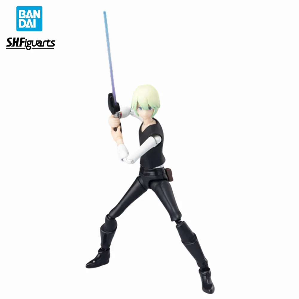 

Original Bandai S.H.Figuarts Star Wars Visions KARRE Anime Figure Toys SHF Disney Star Wars Moveable PVC Model Kids Gift