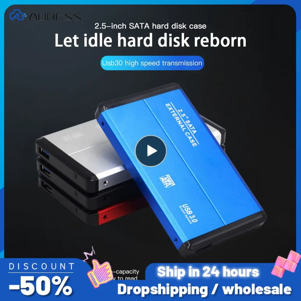 Custodia Hdd Da 2.5 Pollici 5 Gbps Sata 3.0 A Usb 3.0 Plug And Play Supporta Tutto 7Mm/9.5Mm Sata Da 2.5 Pollici Per Pc Laptop Hdd Ssd Enclosure