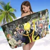 A-Assassination C-Classroom Bath Towel Microfiber Soft Water Absorbing Breathable For Girl Kids Decorative Cartoon Beach Towel 1