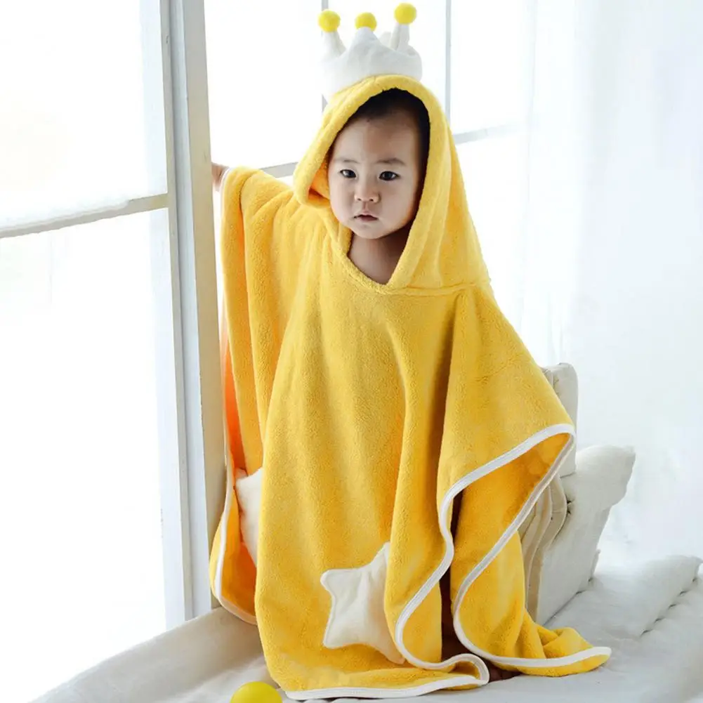 

Baby Bath Towel Widen Quick Dry Coral Fleece Cute Style Bath Towel Daily Use