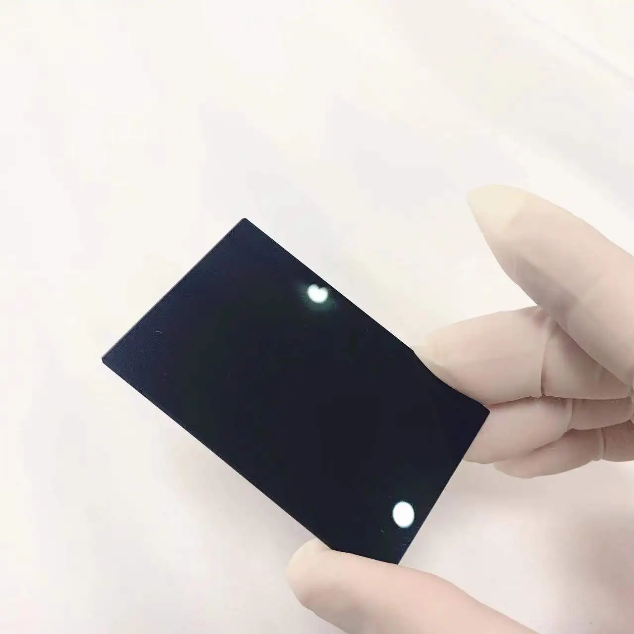 5개 총 크기 75x55x1mm 315nm UV 통과 광학 필터 유리 ZWB1