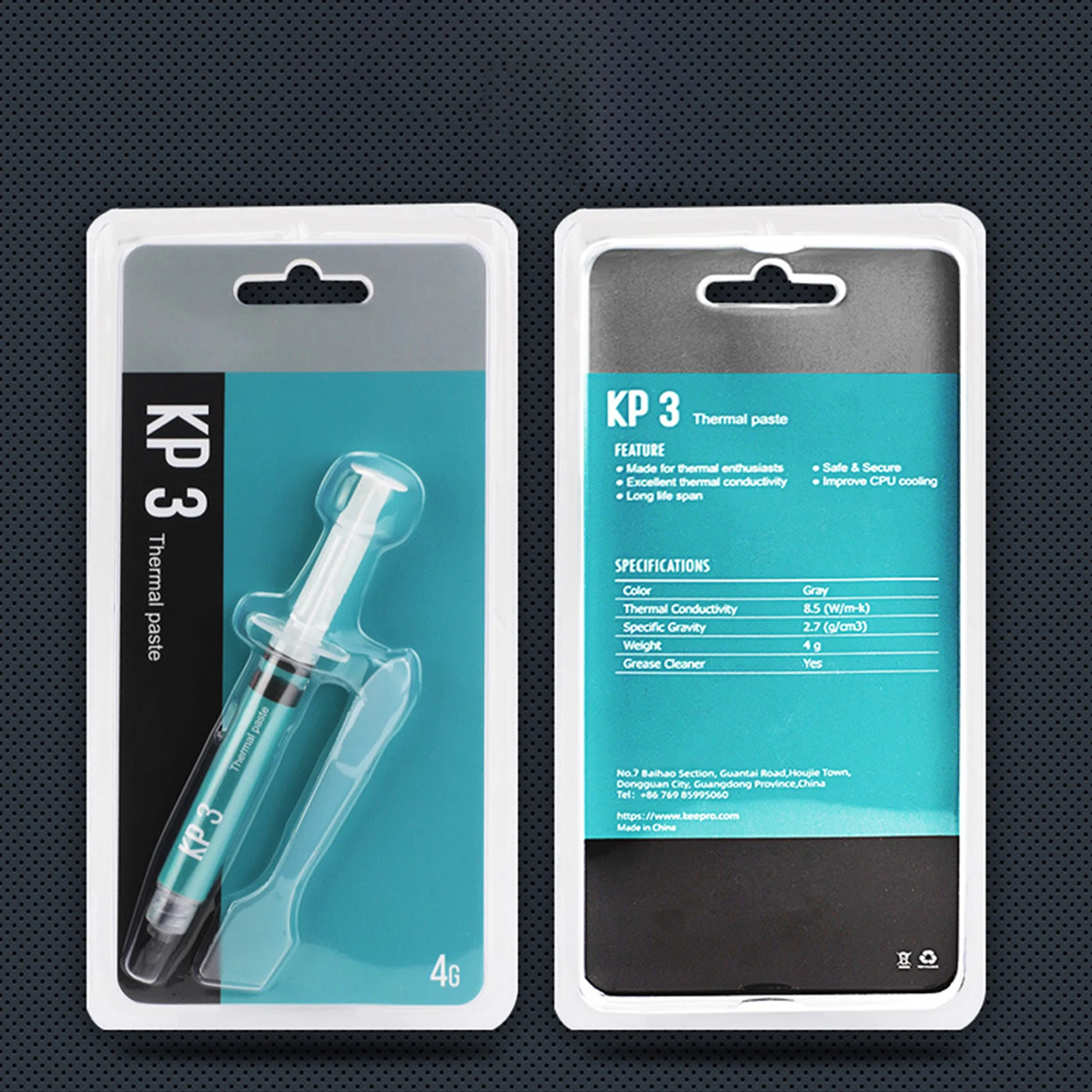 GD900 Thermal Paste Silicone Heat Transfer Grease Heat Sink CPU GPU Chipset Notebook Computer Non-corrosive Cooling Syringe thermal paste thermal glue