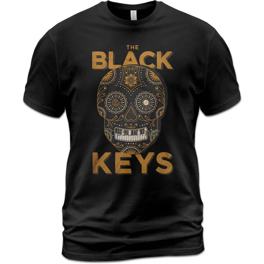 

Unisex Cotton T-Shirt The Black Keys Calavera Day Of The Dead Dan Auerbach