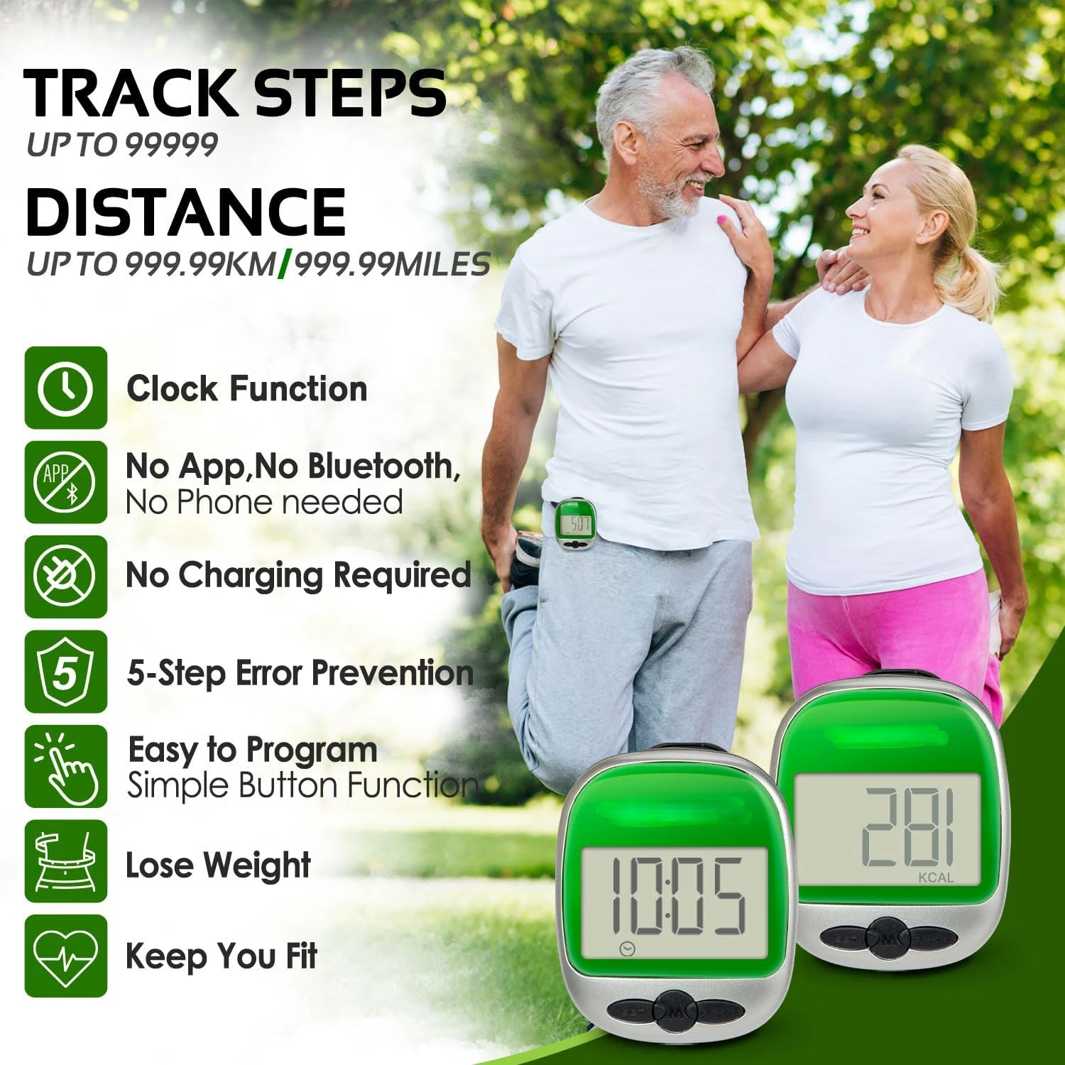 High-quality, reliable, and long-lasting running pedometer for enhanced workout experience. Maximize performance and track progr