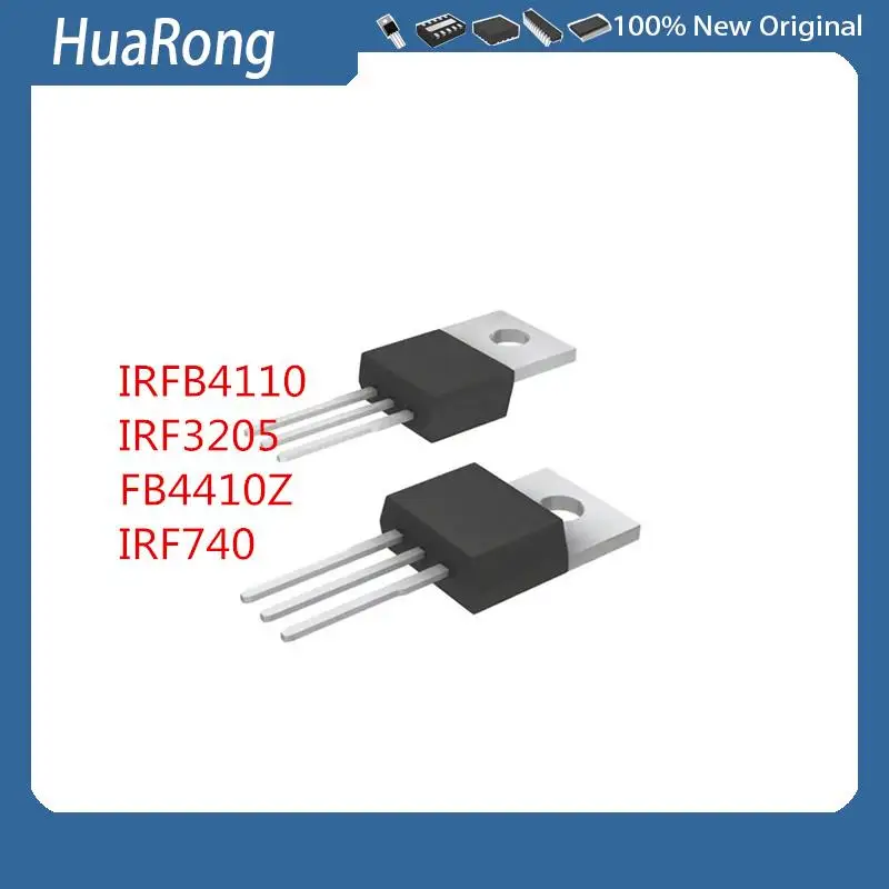 

10Pcs/Lot IRFB4110 100V 180A IRF3205 55V/110A FB4410Z IRF740 TO-220